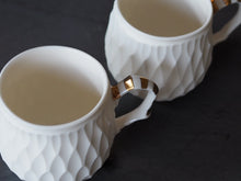 將圖片載入圖庫檢視器 安藤良輔 金彩雕紋馬克杯